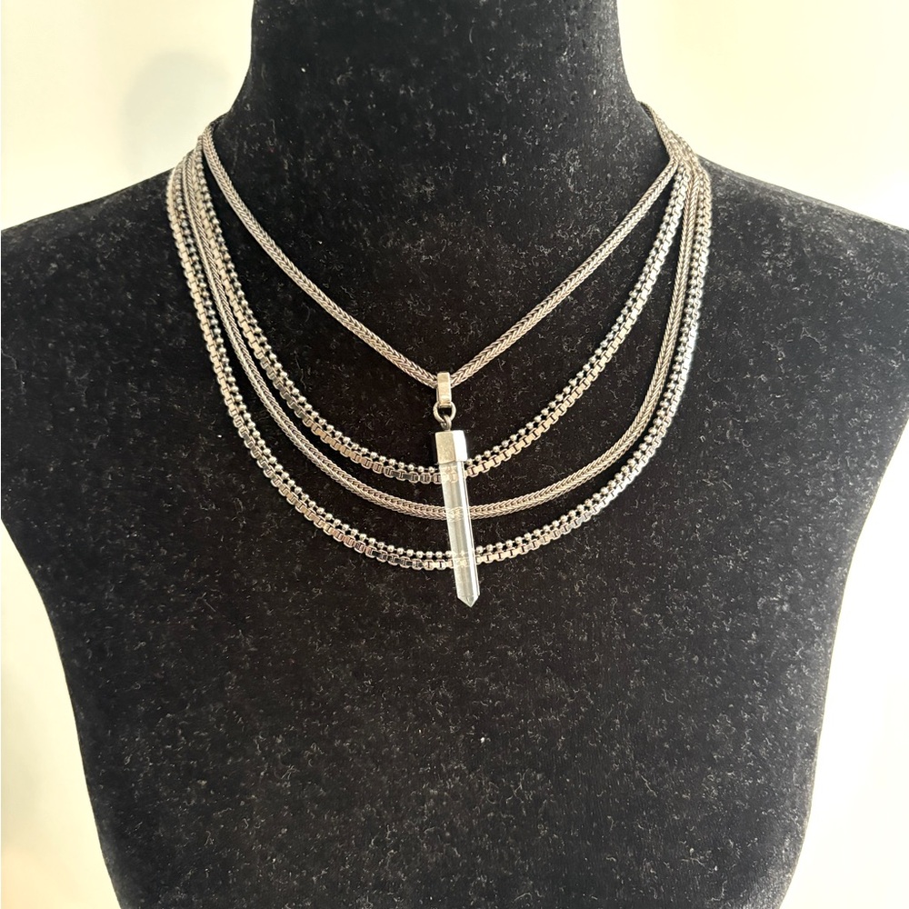Multi layered Kate Hewko necklace